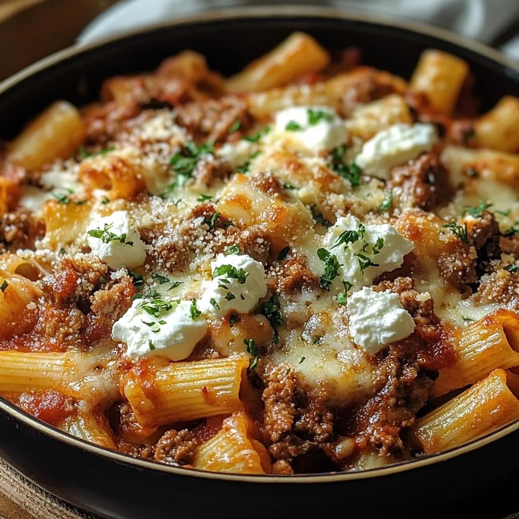 Griechischer Nudelauflauf