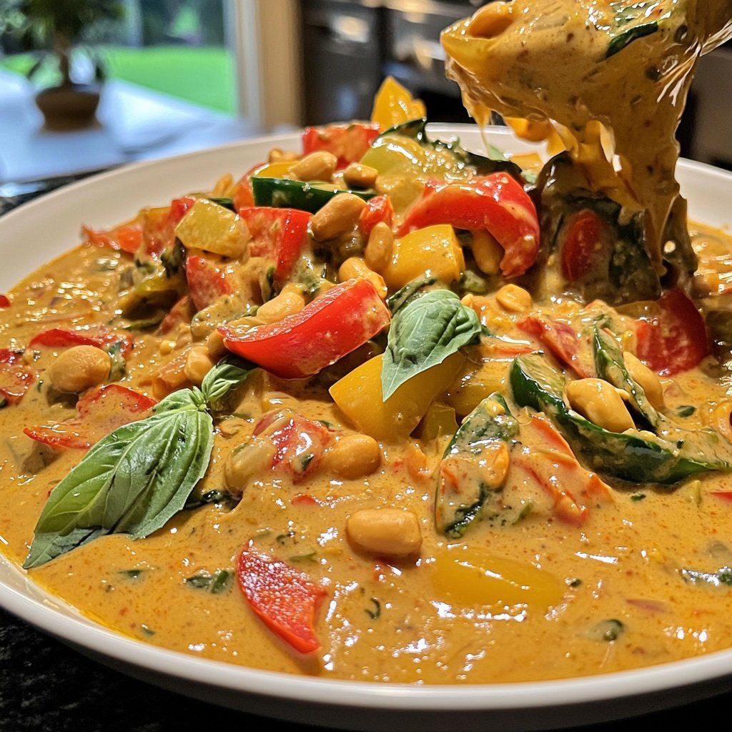 Thai Erdnuss-Curry