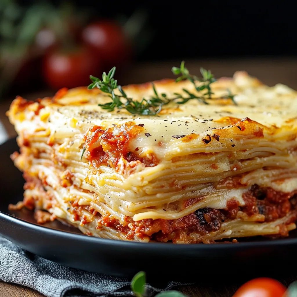 Spaghetti-Schichttorte