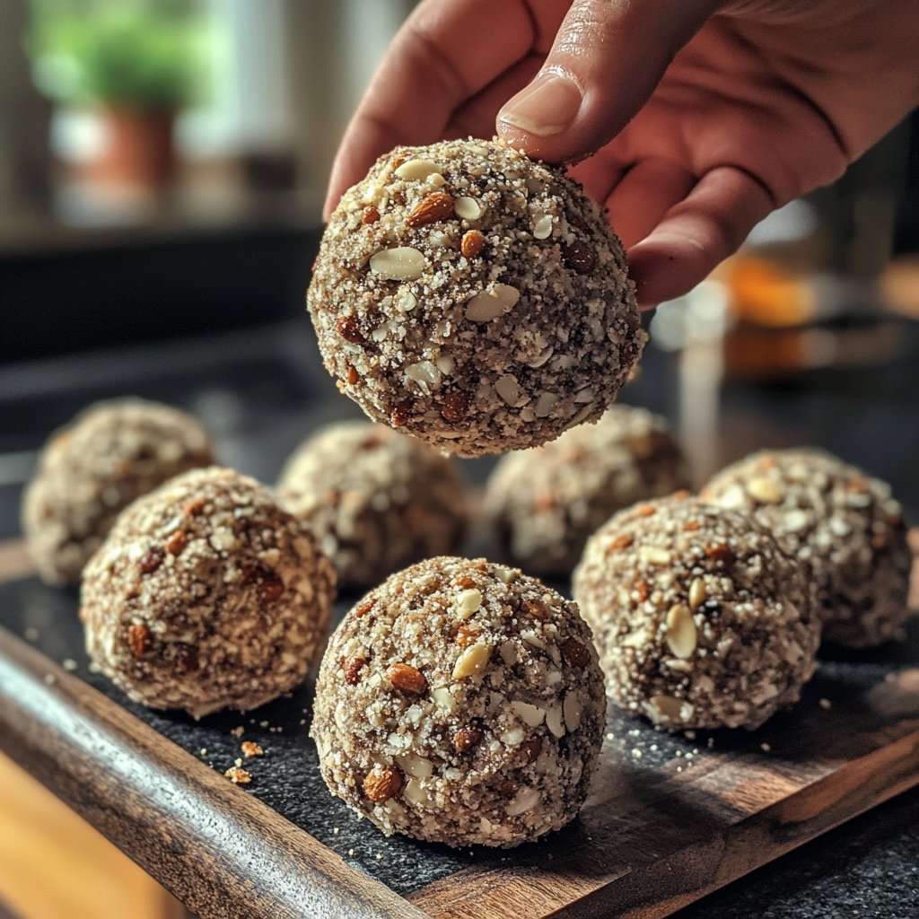 Protein Bällchen ohne Honig