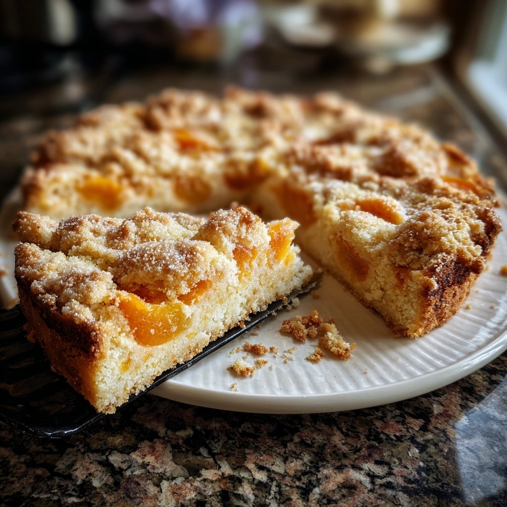 Streuselkuchen Mit Aprikosen